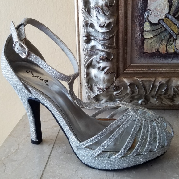 3/$20 Qupid Sparkly Heels - Picture 3 of 6